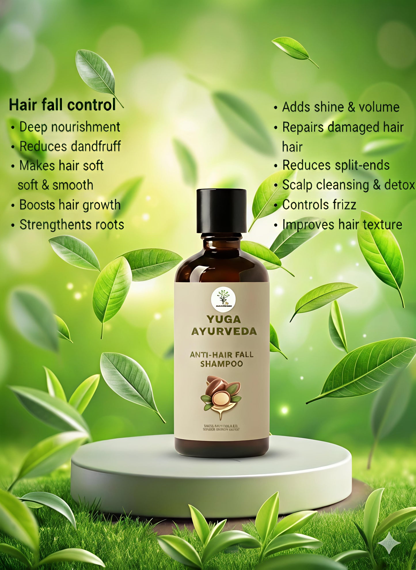 YUGA AYURVEDA FOR ALL TYPES OF HAIR SHAMPOO