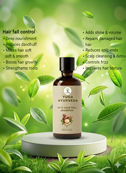 YUGA AYURVEDA FOR ALL TYPES OF HAIR SHAMPOO