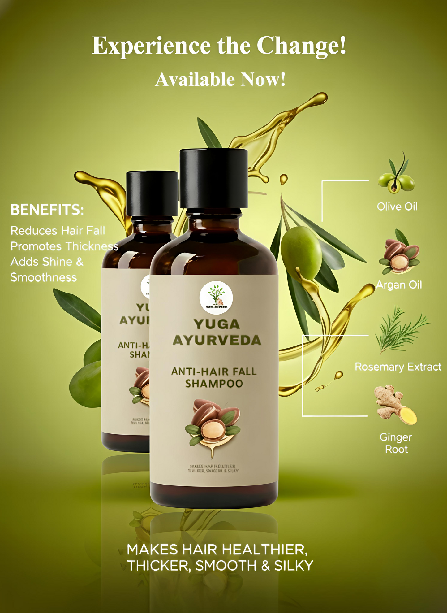 YUGA AYURVEDA FOR ALL TYPES OF HAIR SHAMPOO