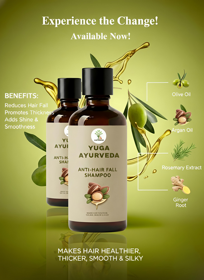 YUGA AYURVEDA FOR ALL TYPES OF HAIR SHAMPOO