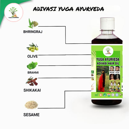 ADIVASI YUGA AYURVEDA HAIR OIL